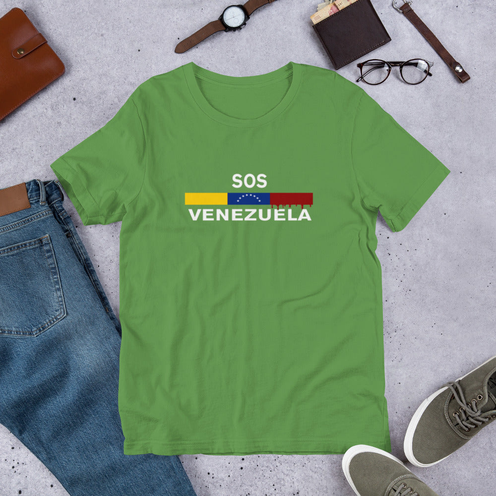 SOS Venezuela - support - Unisex t-shirt