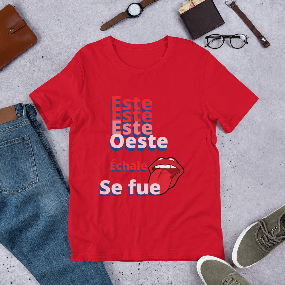 Este Este echale saliva se fue , El ALFA, TikTok Unisex t-shirt